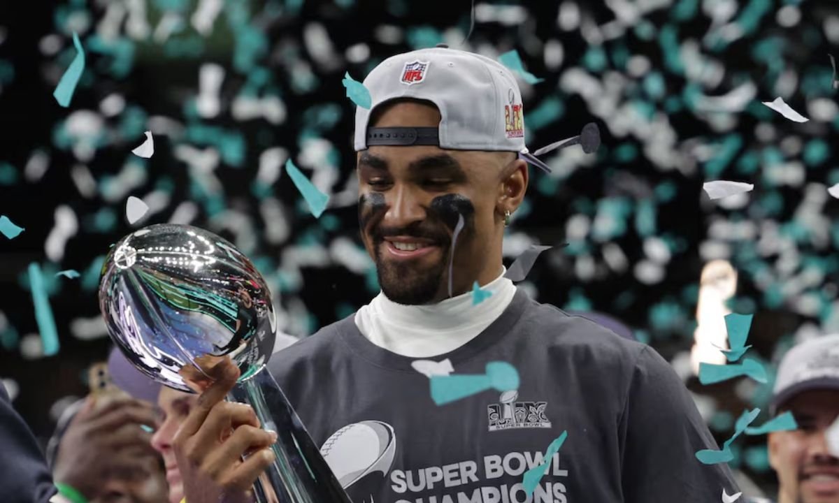 Eagles' Jalen Hurts wins Super Bowl MVP in victory.